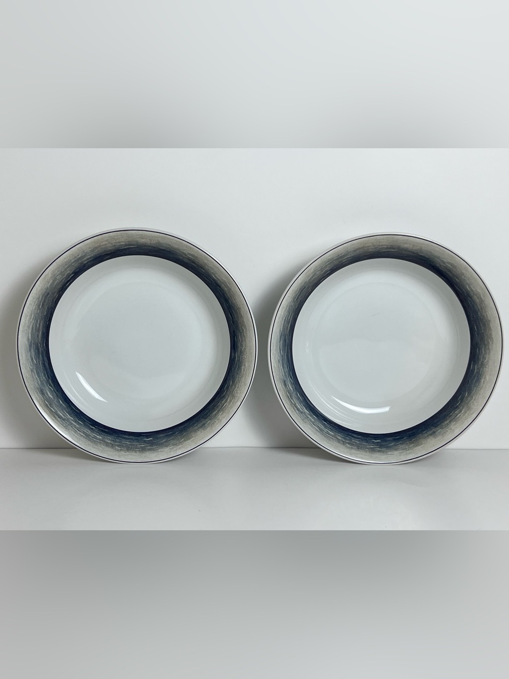 The Art Dining by Oneida By The Sea Soup Bowls 7 1/2" Set of 2 David Carter